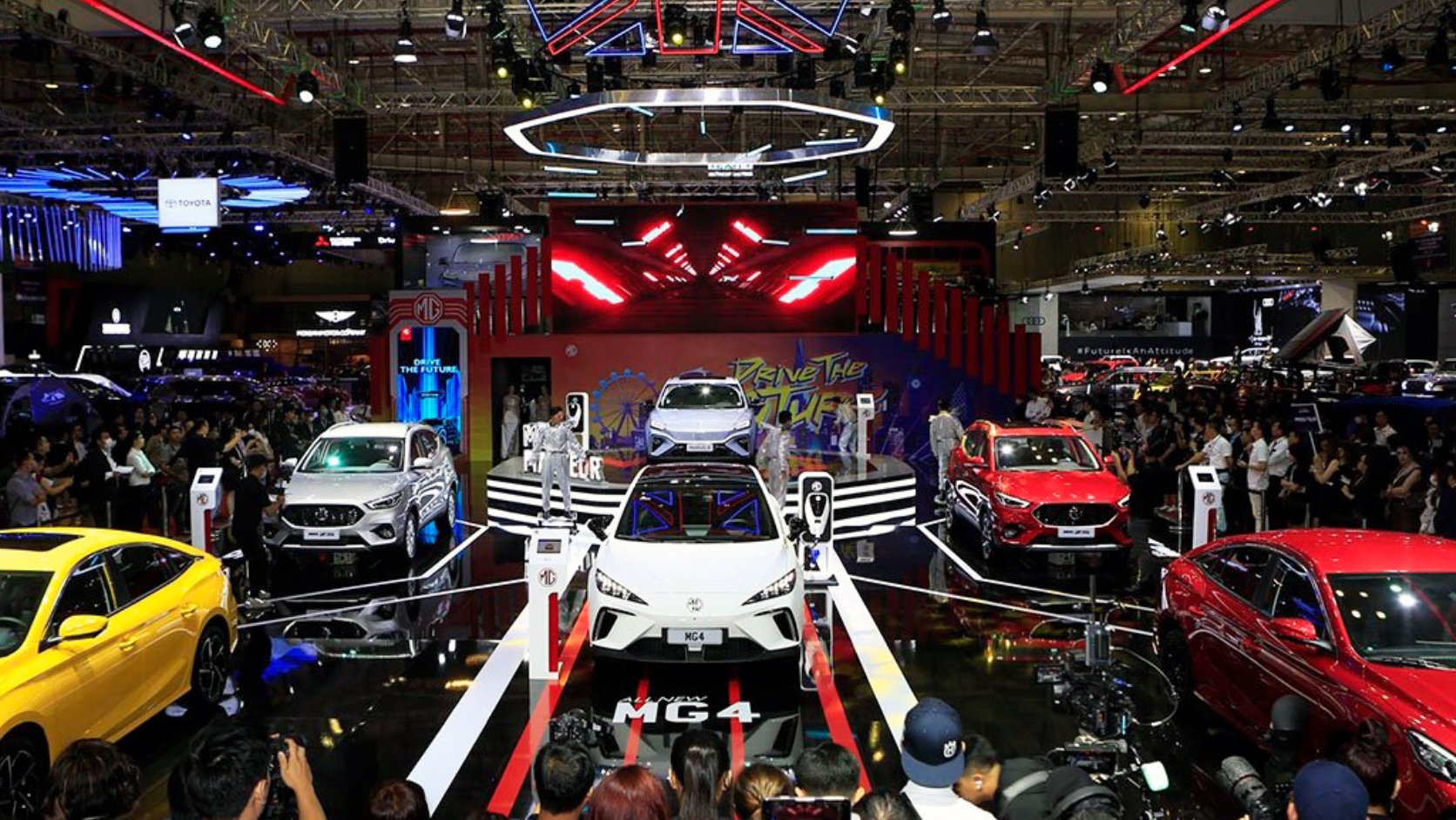 Melody Productionworx thiết kế và thi công gian hàng triển lãm cho thương hiệu AUDI MOTORSHOW tại TTTL SECC, Quận 7